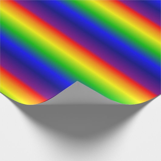 Regenbogen-Packpapier Geschenkpapier (Ecke)