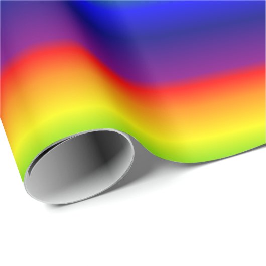 Regenbogen-Packpapier Geschenkpapier (Rolleneckpunkt)