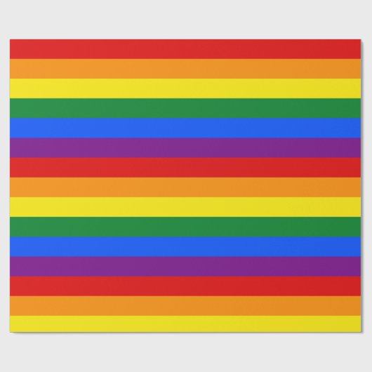 Regenbogen-Packpapier Geschenkpapier (Flach)