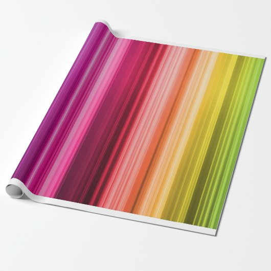 Regenbogen-Packpapier Geschenkpapier (Ungerollt)