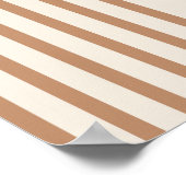 Regenbogen-Palmenblatt-Sonne, Boho-Abstract-Geomet Poster (Ecke)