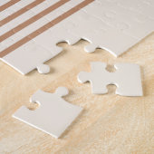 Regenbogen-Palmenblatt-Sonne, Boho-Abstract-Geomet Puzzle (Seite)