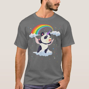 Regenbogen-Pandacorn-Fantasie-Chinesisches-Tier Pa T-Shirt
