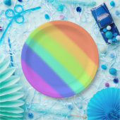Regenbogen Pappteller (Party)