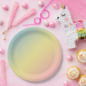 Regenbogen- Pappteller (Party)