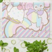 Regenbogen-Parade-Tuch Geschirrtuch (Gefaltet)