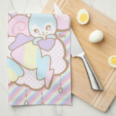 Regenbogen-Parade-Tuch Geschirrtuch (Viertel Falte)