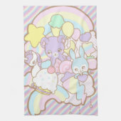 Regenbogen-Parade-Tuch Geschirrtuch (Vertikal)