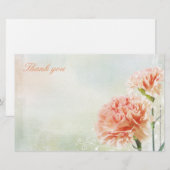 Regenbogen-Pastell-Gartennelke Briefpapier (Vorne/Hinten)