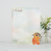 Regenbogen-Pastell u. persönlicher Briefkopf (Stehend Vorderseite)