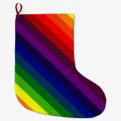 REGENBOGEN-PERFEKTION! ~ GROßER WEIHNACHTSSTRUMPF (Vorderseite)