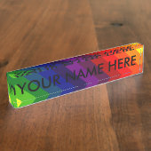 REGENBOGEN-PERFEKTION! ~ NAMENSPLAKETTE (Seite)