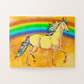 Regenbogen-Pferd-Puzzle Puzzle (Horizontal)