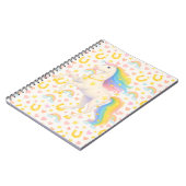 Regenbogen-Pferde Schulranzen für Kinder — Cooper Notizblock (Linke Seite)