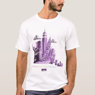 Regenbogen-Pilgerfahrt-Stadt T-Shirt
