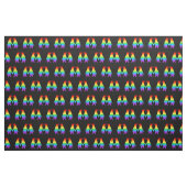 Regenbogen-Pinguine, die Hände halten Stoff (Yard (91,4 cm))