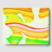 Regenbogen-Pinsel Gästebuch (Rückseite)