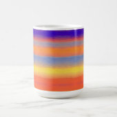 Regenbogen-Pinselstrich-Gradient-Klassischer Beche Kaffeetasse (Mittel)