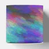 Regenbogen-Pinselstriche Geschenkschachtel (Oben)