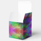 Regenbogen-Pinselstriche Geschenkschachtel (Geöffnet)