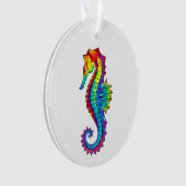 Regenbogen-Polygonal-Seepferdchen Ornament (Vorderseite)