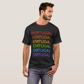 Regenbogen Portugal Shirts und Jacken (Vorne ganz)