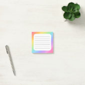 Regenbogen Post-it Klebezettel (Büro)