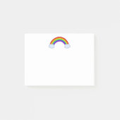 Regenbogen Post-it Klebezettel (Vorderseite)