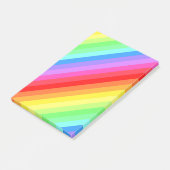 Regenbogen-Post-Itanmerkungen Post-it Klebezettel (angewinkelt)