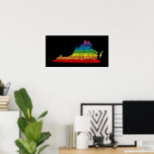 Regenbogen Poster (Heimbüro)