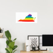 Regenbogen Poster (Heimbüro)