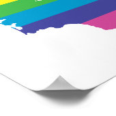 Regenbogen Poster (Ecke)