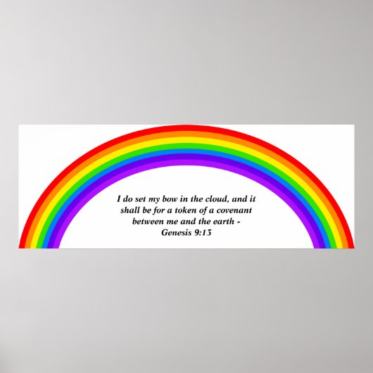 Regenbogen, Poster (Vorne)