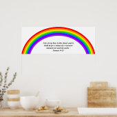 Regenbogen, Poster (Küche)