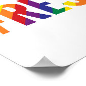 Regenbogen Poster (Ecke)
