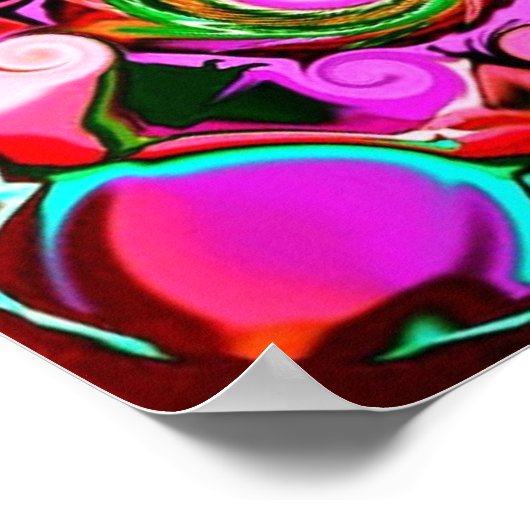 Regenbogen Poster (Ecke)