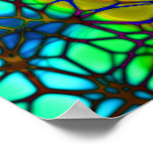 Regenbogen-Poster Poster (Ecke)