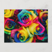 Regenbogen Postkarte (Vorderseite)