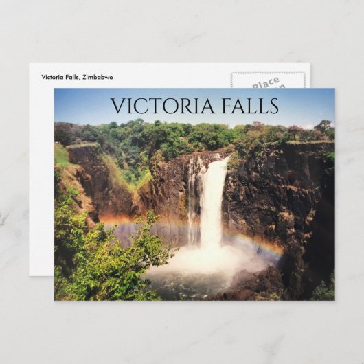 Regenbogen Postkarte (Vorne/Hinten)