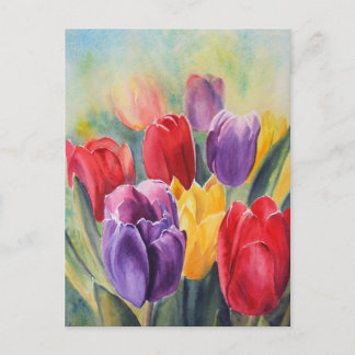 Regenbogen Postkarte