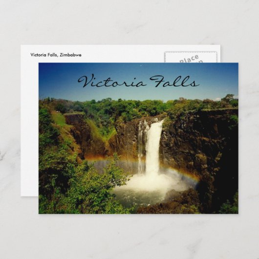 Regenbogen Postkarte (Vorne/Hinten)