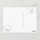 Regenbogen!! Postkarte (Rückseite)