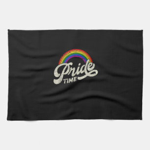 Regenbogen, Primezeit, LGBT-Tank oben Geschirrtuch