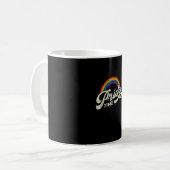 Regenbogen, Primezeit, LGBT-Tank oben Kaffeetasse (Vorderseite Links)