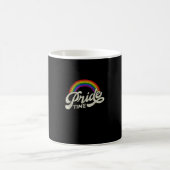 Regenbogen, Primezeit, LGBT-Tank oben Kaffeetasse (Mittel)