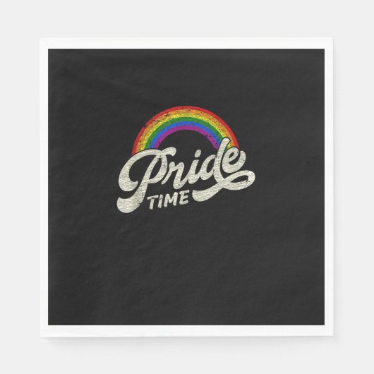 Regenbogen, Primezeit, LGBT-Tank oben Serviette (Vorderseite)