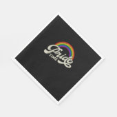 Regenbogen, Primezeit, LGBT-Tank oben Serviette (Ecke)
