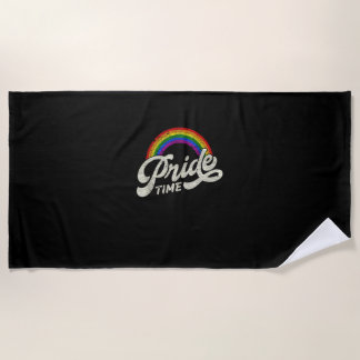 Regenbogen, Primezeit, LGBT-Tank oben Strandtuch