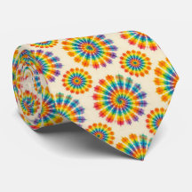 Regenbogen-Psychedelic-Tie-Dye-Schlips