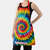 Regenbogen-Psychedelic-Tie-Dye-Schürze Schürze (InSitu)